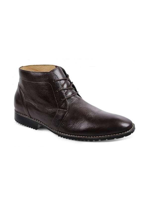 Sandro Moscoloni - Bota Social Chukka Masculina Sandro Moscoloni Clifton Marrom Brown Troy