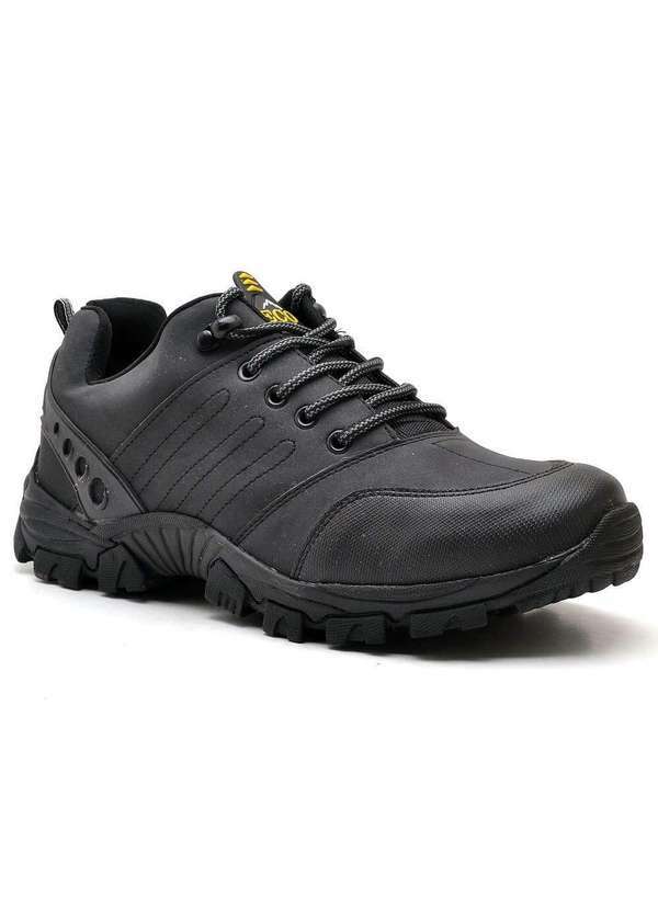 Eco Canyon - Tênis Adventure Cano Baixo Masculino Eco Canyon Landwest Preto Black
