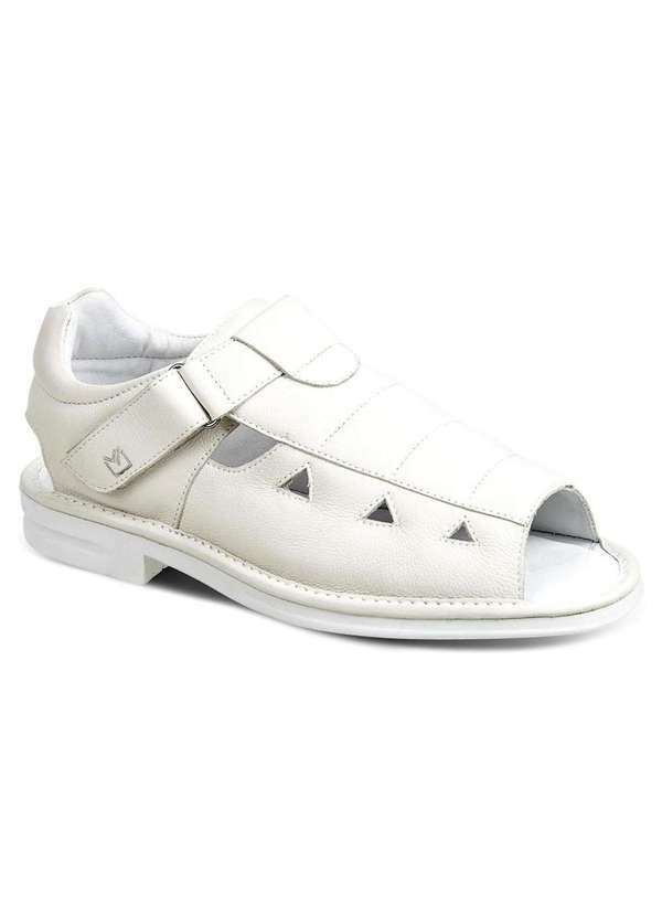 Sandro Moscoloni - Sandália Sandro Moscoloni Confort Plus Diabéticos Branca White