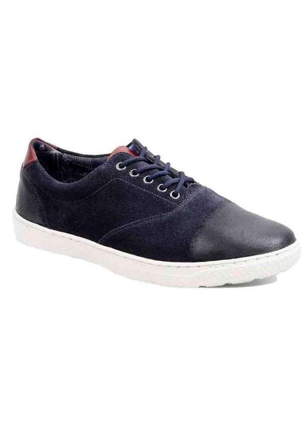 Sandro Moscoloni - Sapatênis Masculino Azera Azul Marinho Navy Blue