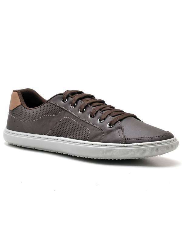 Sandro Moscoloni - Sapatênis Masculino Sandro Moscoloni Day By Day Limited Edition Coffee
