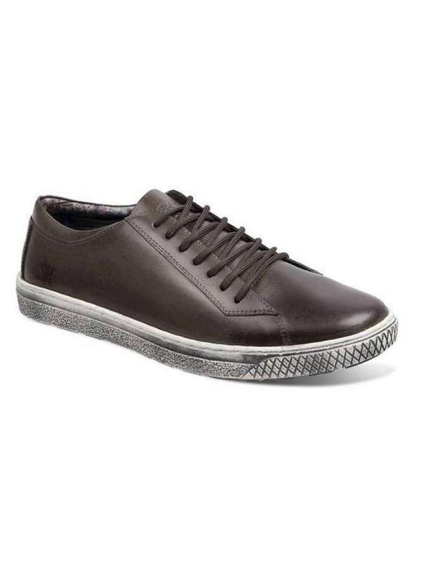 Sandro Moscoloni - Sapatênis para Pés Largos Masculino Sandro Moscoloni Fiorentini Coffee