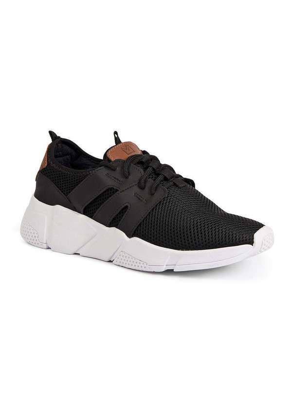 Sandro Moscoloni - Tenis Dad Sneakers Moscoloni Day By Day Superunner Preto/Bco Black/White