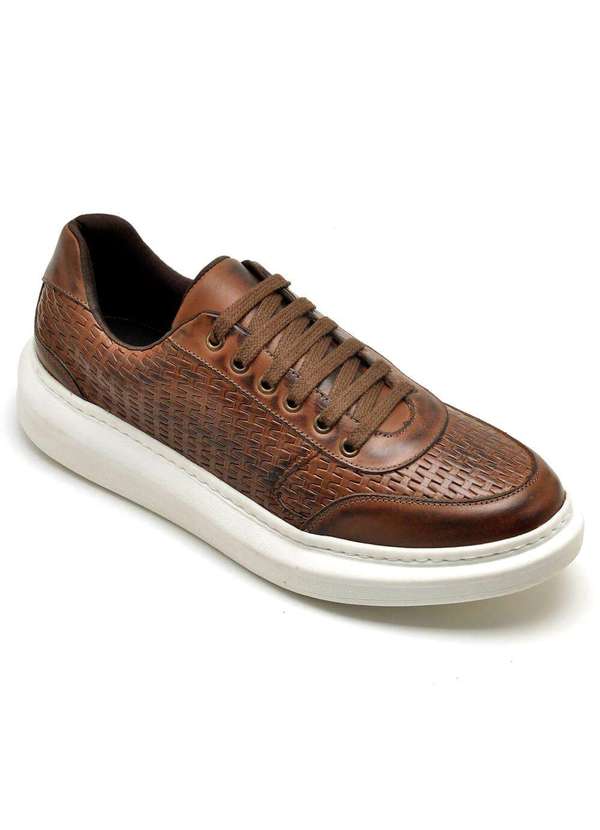 Sandro Moscoloni - Tenis Masculino Oversized Sandro Moscoloni Duster Marrom Coffee