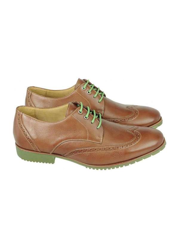 Sandro Moscoloni - Sapato Casual Masculino Derby Sandro Moscoloni Thomas Marrom Cognac 2
