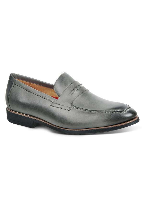 Sandro Moscoloni - Sapato Casual Masculino Loafer Sandro Moscoloni El Dorado Cinza Grey