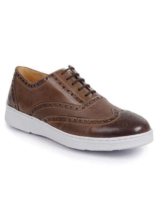 Sandro Moscoloni - Sapato Esporte Fino Masculino Sandro Moscoloni Benedetto Marrom Brown