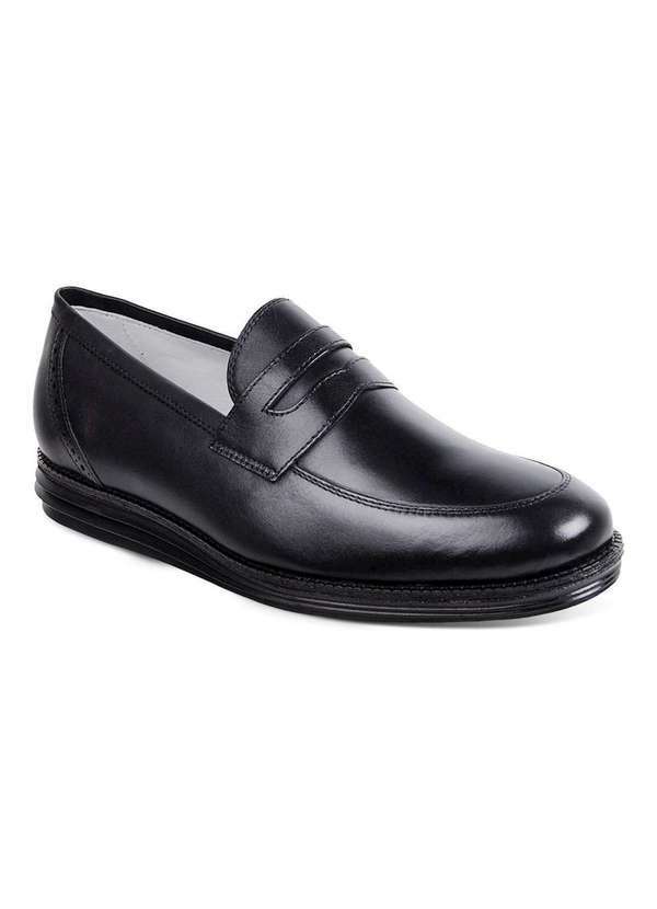 Sandro Moscoloni - Sapato Esporte Fino Masculino Sandro Moscoloni Dalton Preto Black