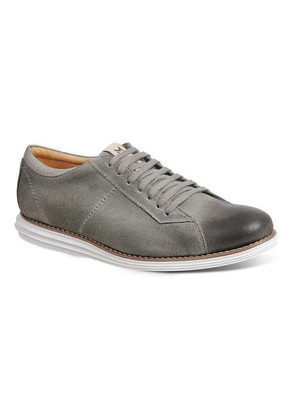 Sandro Moscoloni - Sapato Esporte Fino Masculino Sandro Moscoloni Pulse Cinza Grey