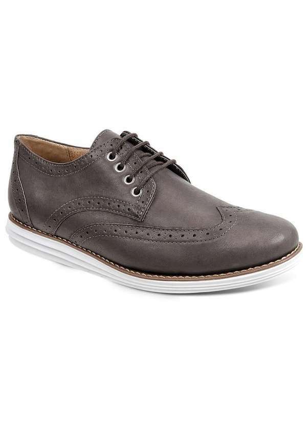 Sandro Moscoloni - Sapato Esporte Fino Oxford Sandro Moscoloni Creed Marrom Escuro Brown