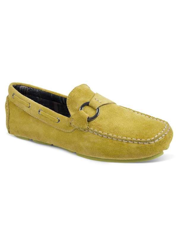 Sandro Moscoloni - Sapato Masculino Driver Sandro Moscoloni New Caribe Amarelo Yellow