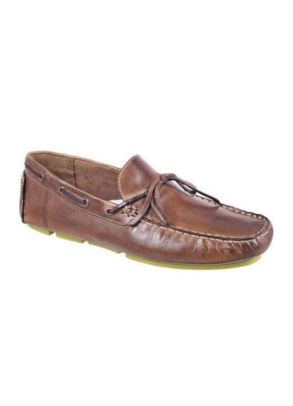 Sandro Moscoloni - Sapato Masculino Driver Sandro Moscoloni Springs Marrom Tan