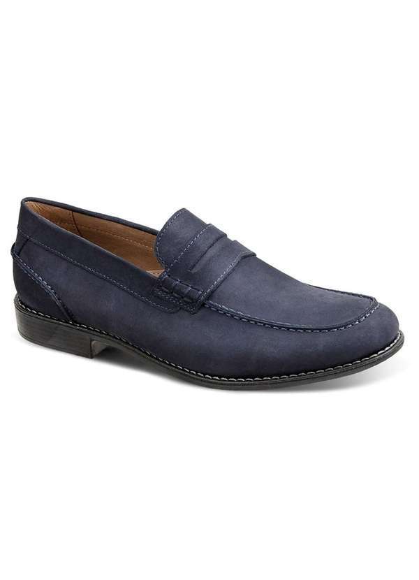 Sandro Moscoloni - Sapato Masculino Loafer Sandro Moscoloni Brod Azul Marinho Marinho