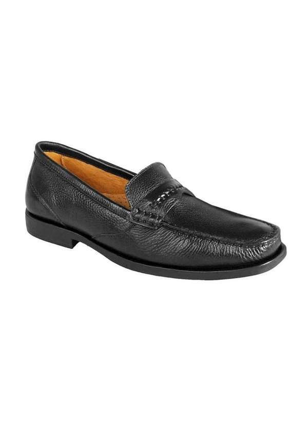 Sandro Moscoloni - Sapato Masculino Mocassim Argentino Sandro Moscoloni Marco Preto Black