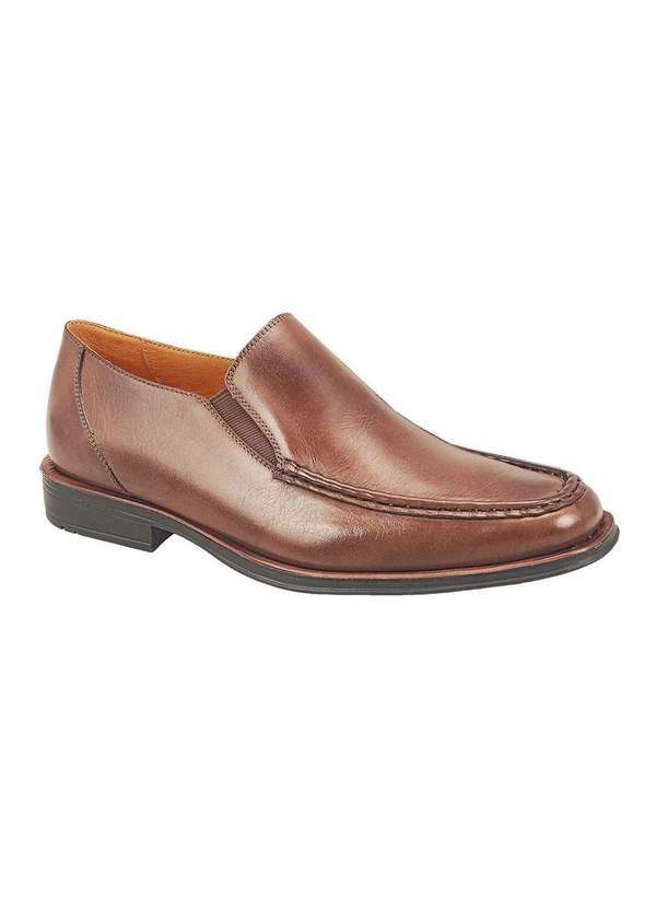 Sandro Moscoloni - Sapato Masculino Mocassim Sandro Moscoloni Celebration Marrom Coffee