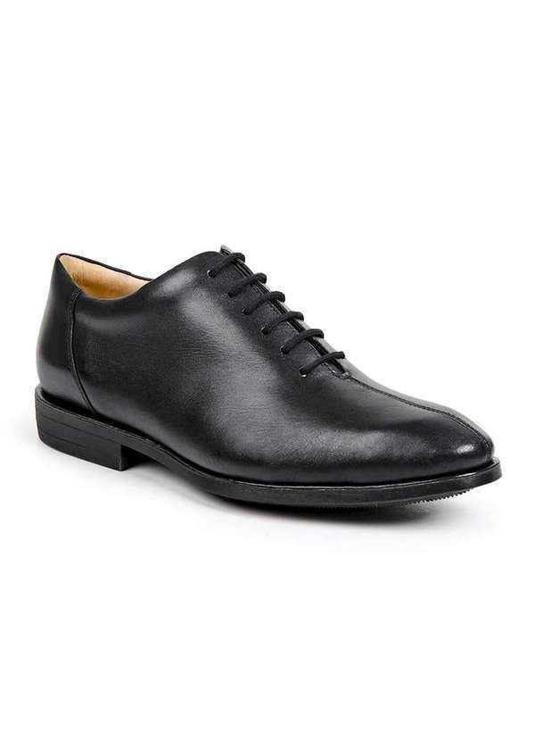 Sandro Moscoloni - Sapato Masculino Oxford Sandro Moscoloni Whole Cut Martin Preto Black