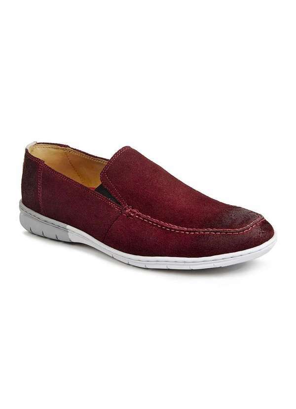 Sandro Moscoloni - Sapato Mocassim Masculino Sandro Moscoloni Lohan Vinho Vinho