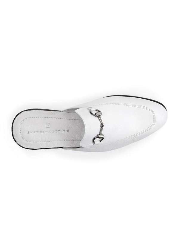 Sandro Moscoloni - Sapato Mule Masculino Sandro Moscoloni Colection Branco White 3
