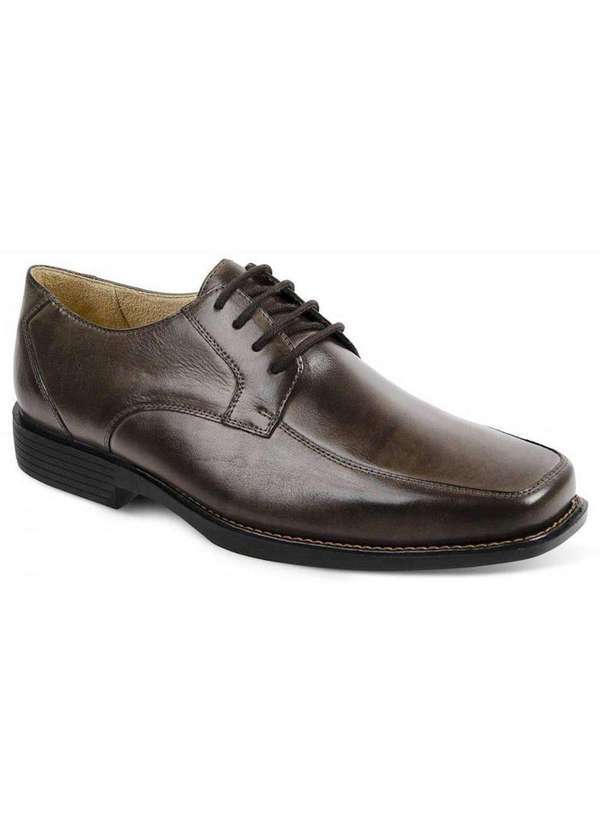 Sandro Moscoloni - Sapato Social Derby Sandro Moscoloni Trefford Marrom Escuro Brown