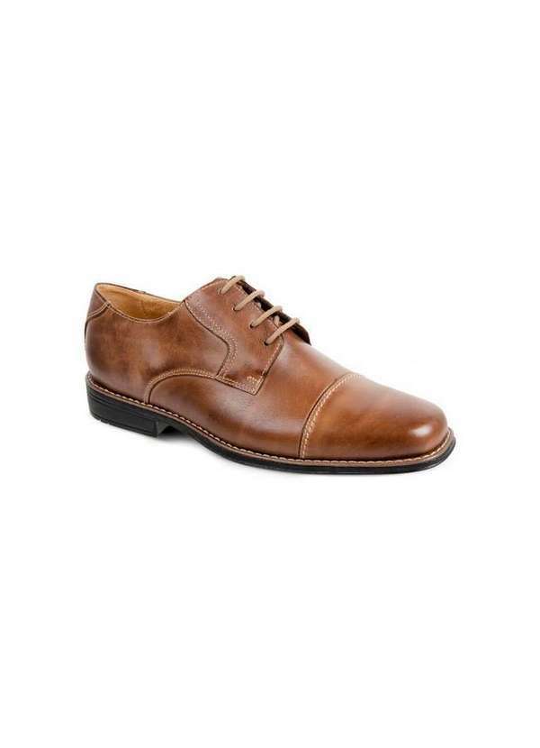 Sandro Moscoloni - Sapato Social Masculino Derby Sandro Moscoloni Good Bryan Caramel
