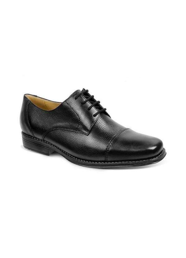 Sandro Moscoloni - Sapato Social Masculino Derby Sandro Moscoloni Premium 3060 Black