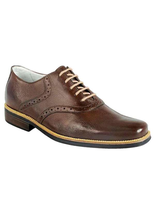 Sandro Moscoloni - Sapato Social Masculino Oxford Sandro Moscoloni Massachussets Coffee