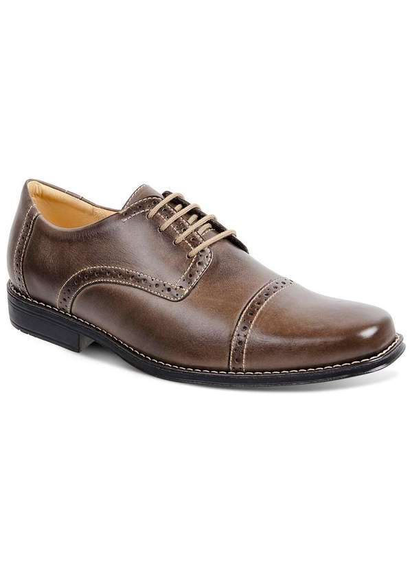 Sandro Moscoloni - Sapato Social para Pés Largos Oxford Sandro Moscoloni Wilbert Brown