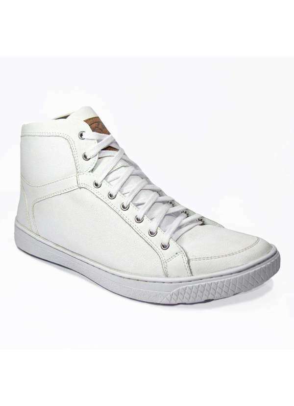 Sandro Moscoloni - Tênis Cano Alto Masculino Sandro Moscoloni Interlagos Branco White