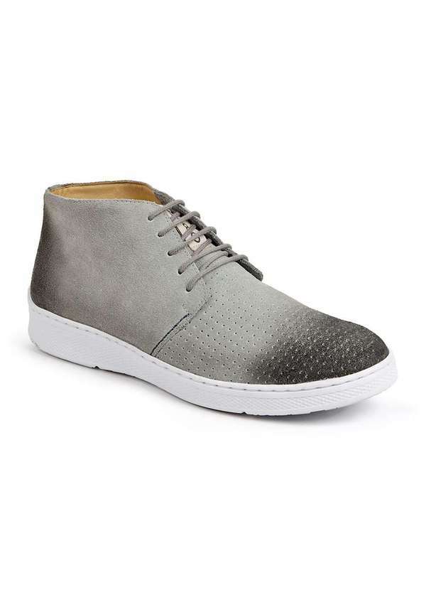 Sandro Moscoloni - Tênis Cano Alto Masculino Sandro Moscoloni Desert Movers Cinza Grey