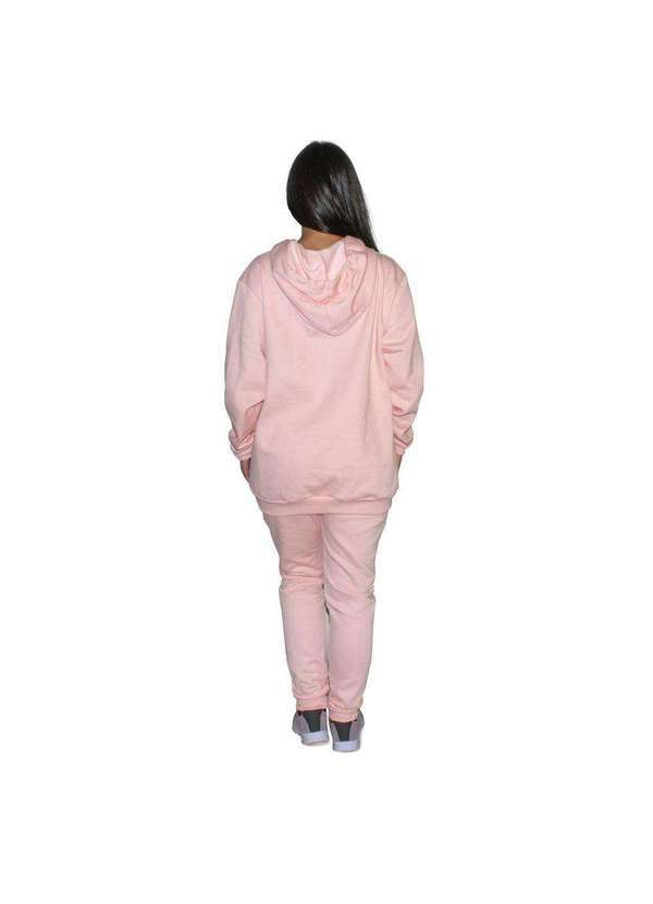 Luma Ventura - Conjunto Moletom Basic Luma Ventura Canguru Rosa Pink 5