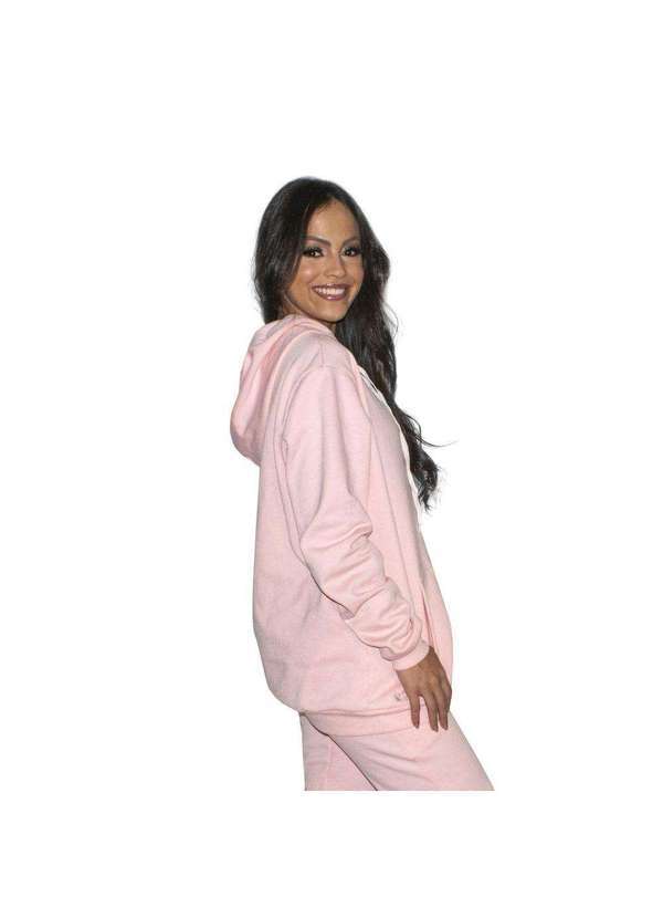 Luma Ventura - Conjunto Moletom Basic Luma Ventura Canguru Rosa Pink 7