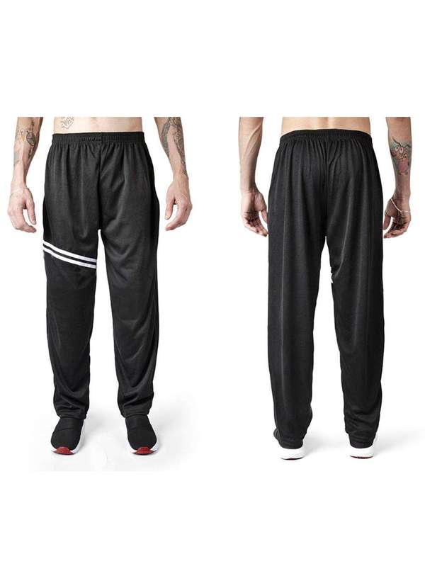 Polo State - Kit 2 Calça Sport Training Cacharrel Polo State Yuri Black e Red Red/Black 2