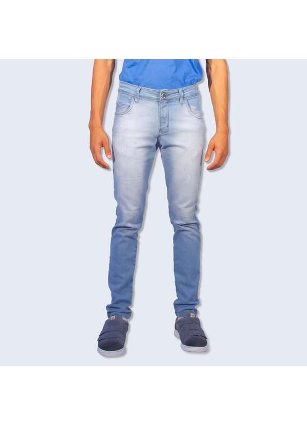 Sandro Moscoloni - Calça Jeans Masculina Sandro Clothing Azul Claro Jeans