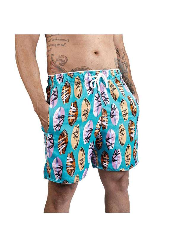 Sandro Moscoloni - Short Mauricinho Polo State Smith Estampado Colorfull