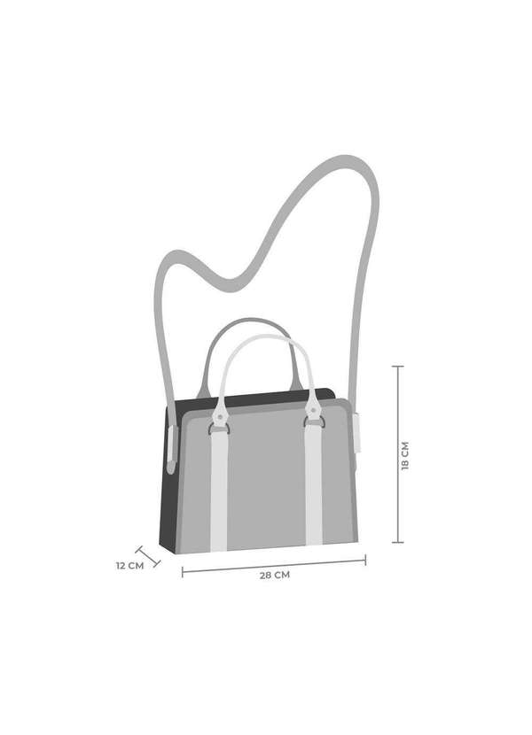 Comfort - Bolsa Tiracolo Alça Corrente Comfort Preto