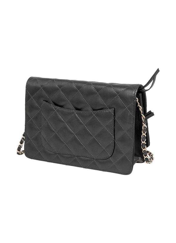 Comfort - Bolsa Tiracolo Matelassê Comfort Preto