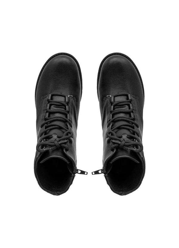 Comfort - Coturno Salto Baixo Pinhão Preto 2