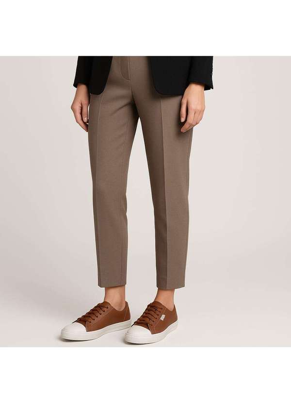 Comfort - Tênis Casual Basic Dourado Moca 3