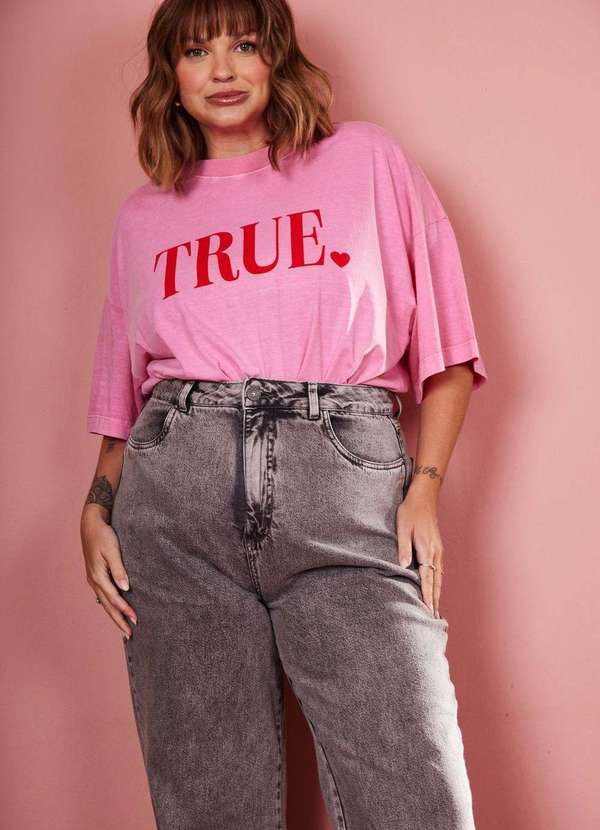 In Love - T-Shirt Over True Rosa Rosa
