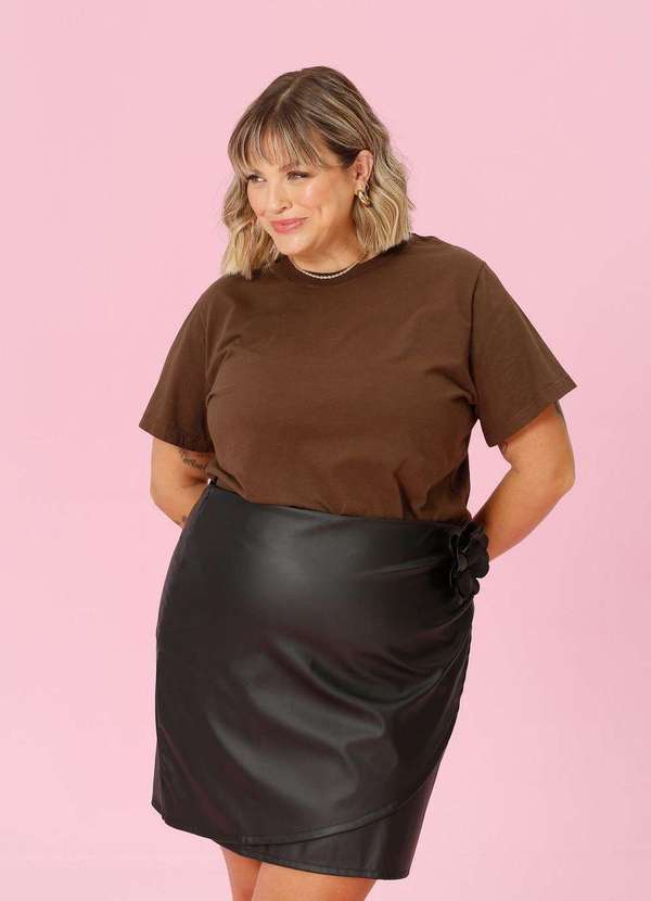 In Love - T-Shirt Tali Marrom Marrom 2