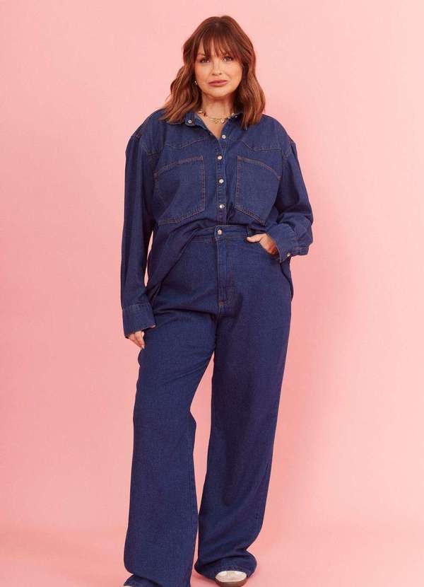 In Love - Calça Jeans Flare Ariela Jeans Azul 1