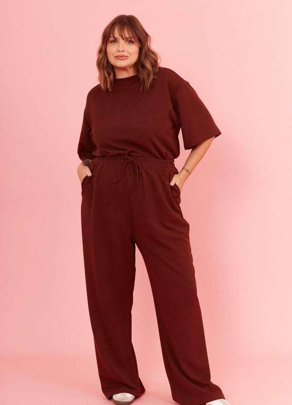 In Love - Calça Karen Marrom Marrom