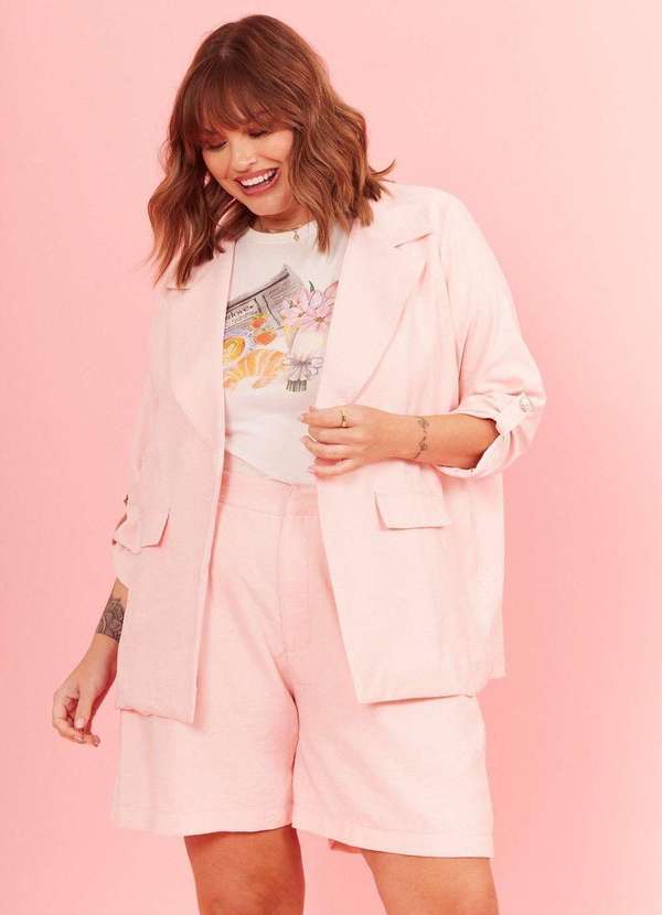 In Love - Blazer Julia Rosa Rosa 3