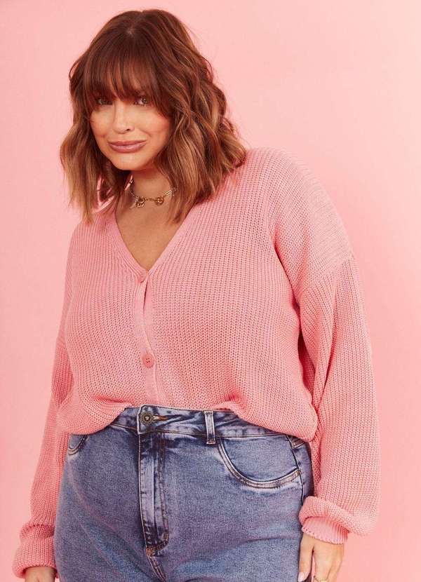 In Love - Cardigan Trico Lola Rosa Rosa 7