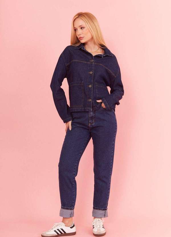 In Love - Jaqueta Jeans Pandora Jeans Azul 7