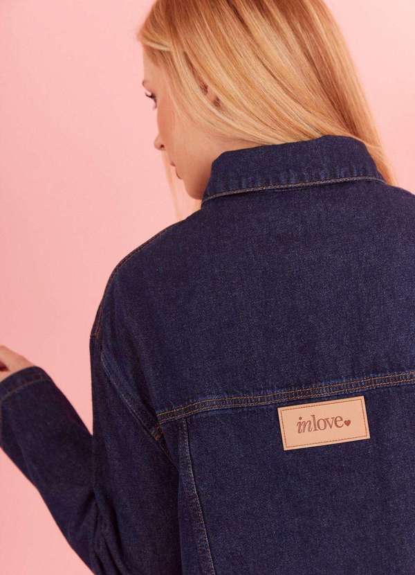 In Love - Jaqueta Jeans Pandora Jeans Azul 8