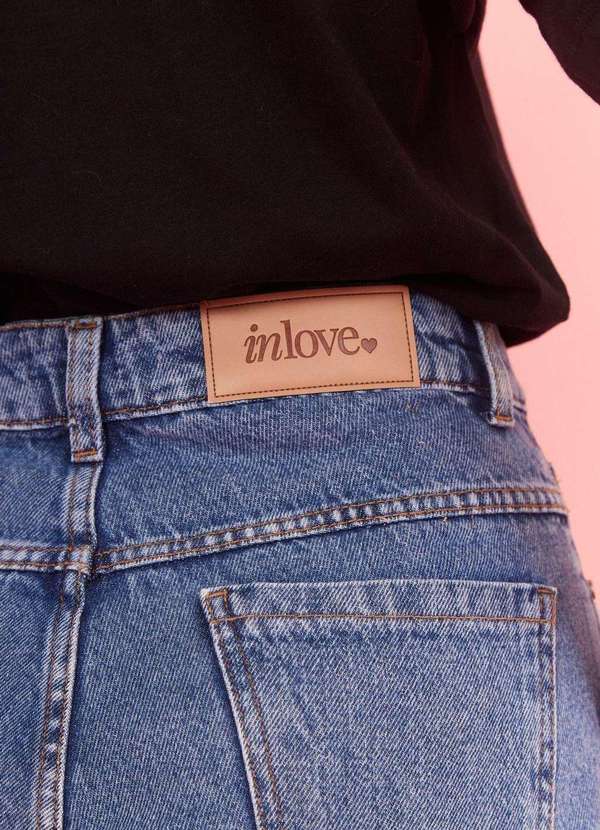 In Love - Shorts Jeans Belle Jeans Escuro Azul 8