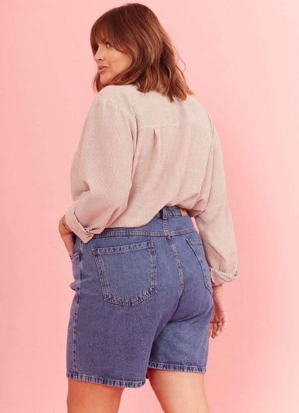 In Love - Shorts Jeans Belle Jeans Escuro Azul 9