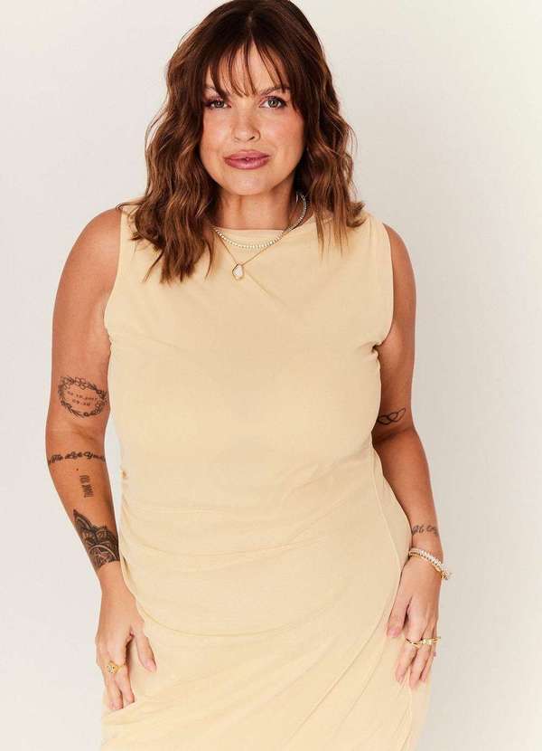 In Love - Vestido Adriane Amarelo Amarelo 3