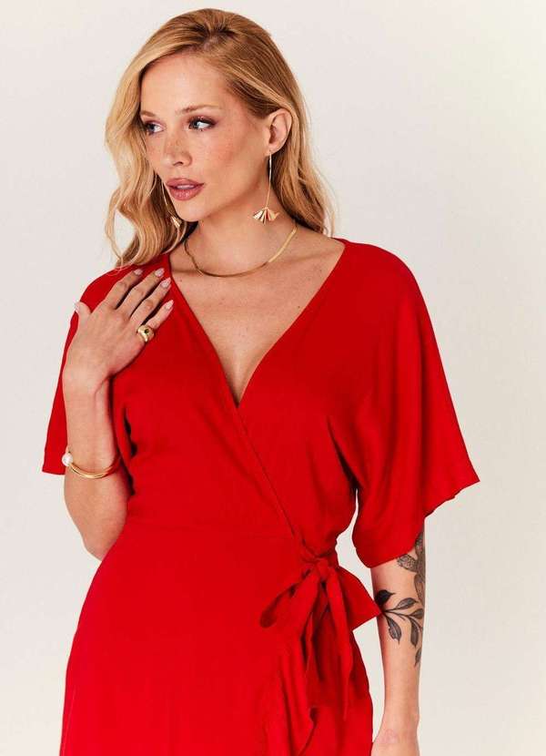 In Love - Vestido Beatriz Vermelho Vermelho 3